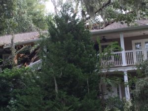 Hurricane Matthew House Damage