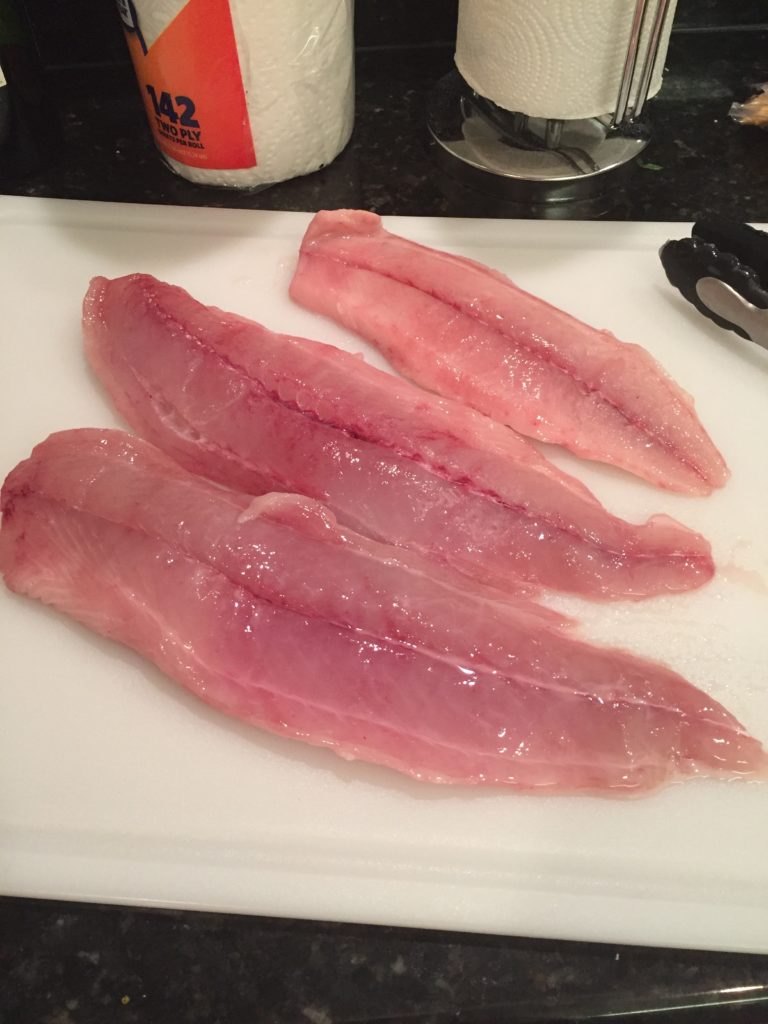 Spanish Mackerel Filets, Fish Tacos