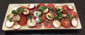 Tomato and Radish Salad