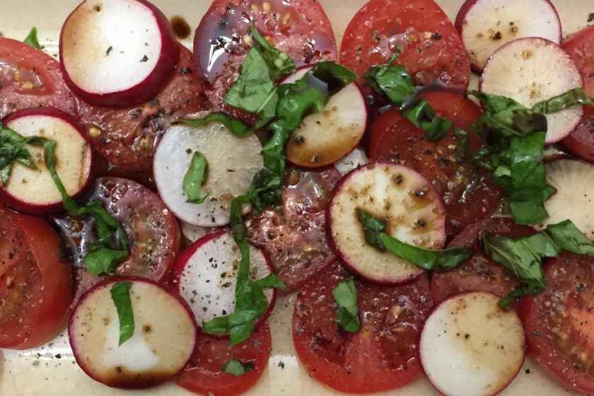 Tomato and Radish Salad