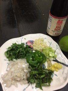 Lettuce Wrap Prep 