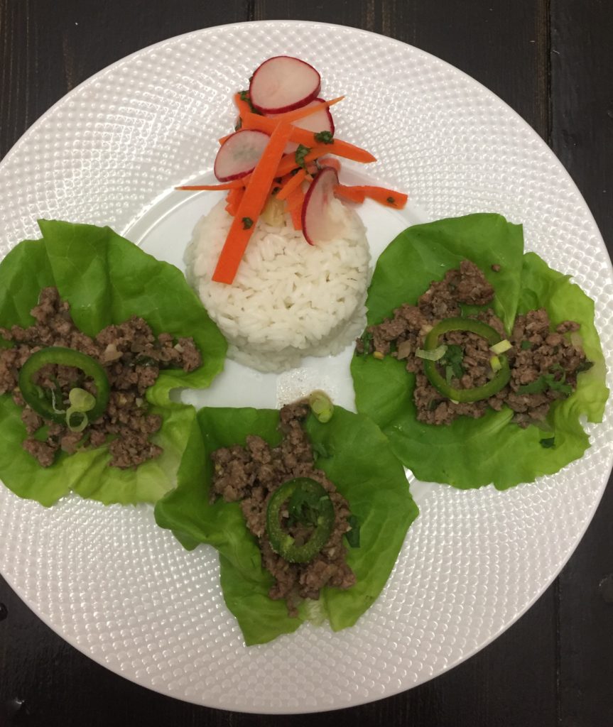 Vietnamese Lettuce Wraps