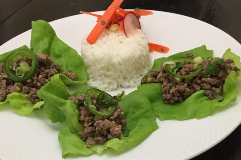 Vietnamese Lettuce Wraps