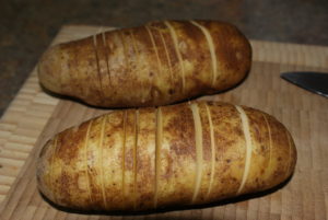 Sliced Baked Potatoes