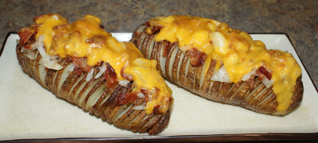 Sliced Baked Potatoes