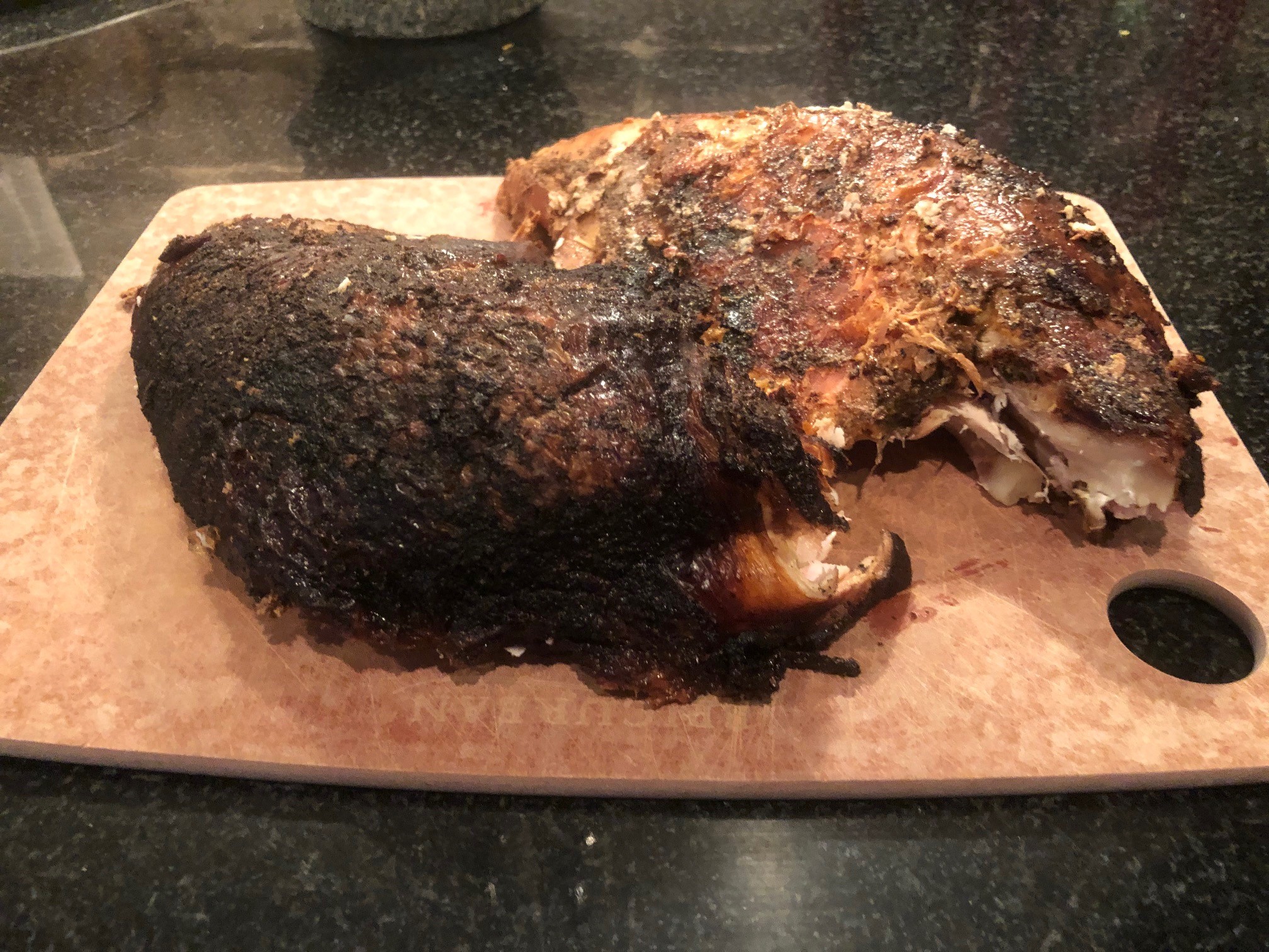 how to heat a fully cooked smoked turkey breast